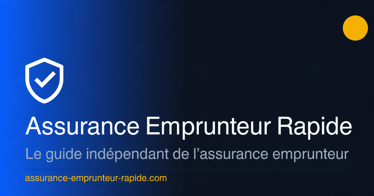 Bannière éditoriale Assurance Emprunteur Rapide